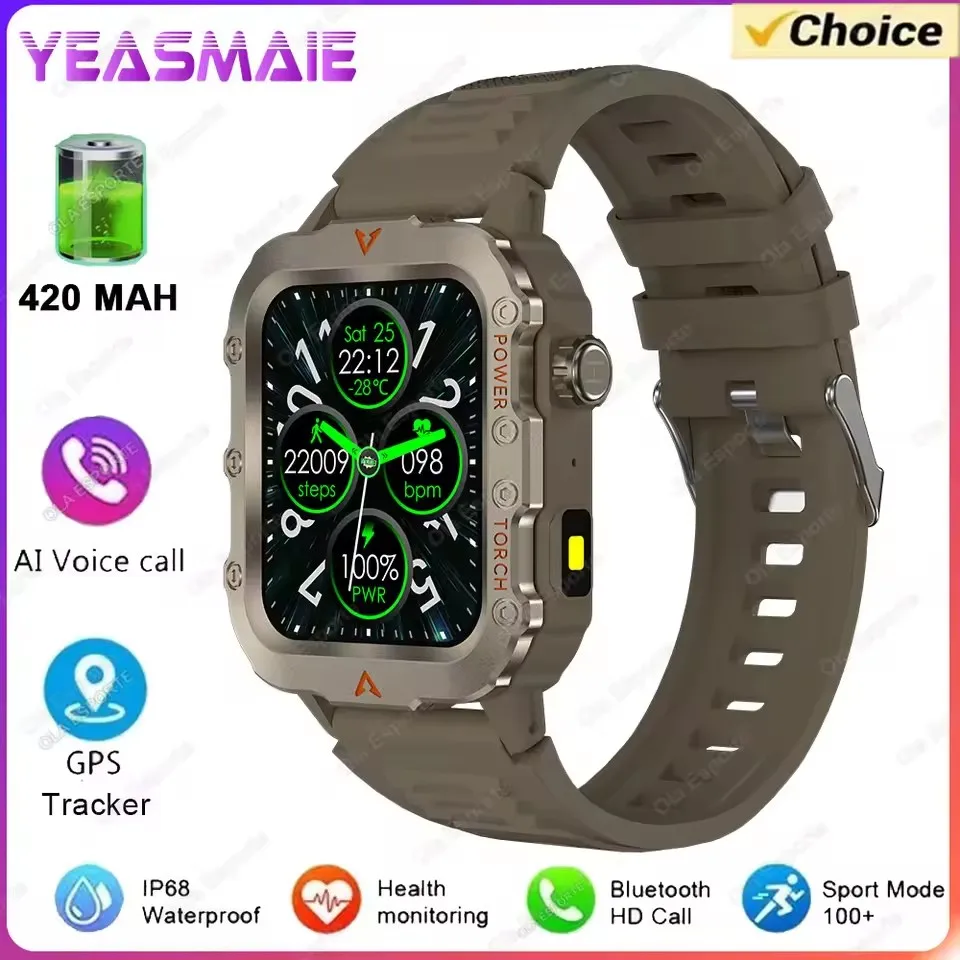 SmartWatch Men Militray Outdoor Sport GPS Fitness Tracker Heart Rate Smart Watch Waterproof New - Image 10
