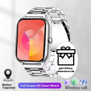 2026 New Fashion Smart Watch Wireless Phone Call Heart Rate Blood Oxygen/Pressure Monitoring Outdoor Sports Smartwatch Women Men