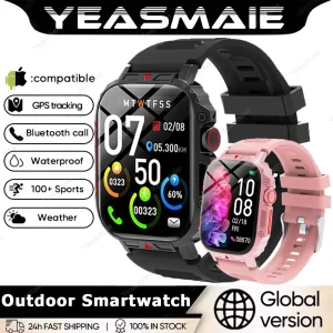 1.91 Outdoor Military Smart Watch Men Bluetooth Call Amoled Smartwatch For Android IOS IP68 Waterproof Sports Fitness Watches