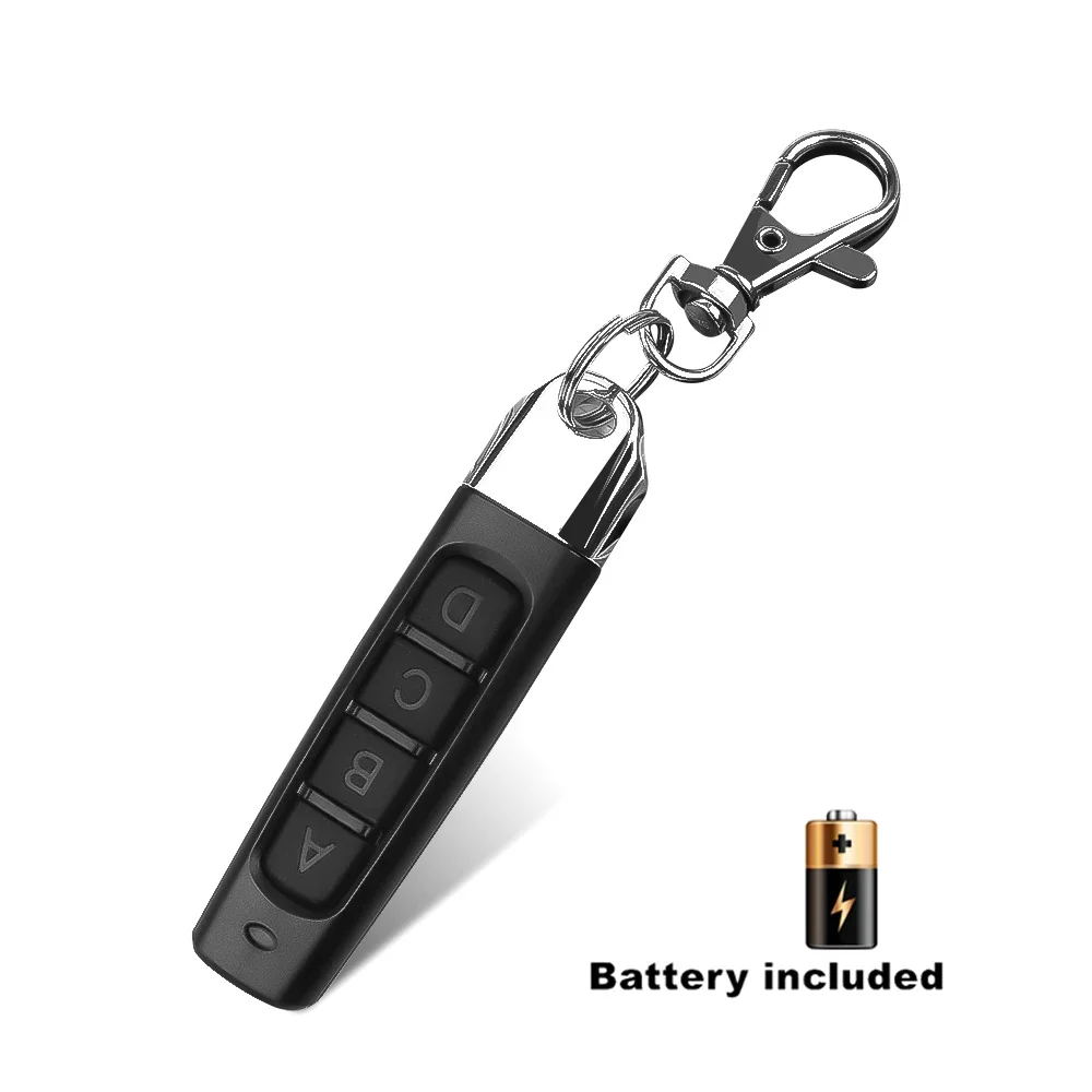 433MHz Copy Remote Control RF 4 Channe Transmitter KeyChain Garage Door Electric Gate Opener Duplicator Cloning Code Controller - الصورة 11