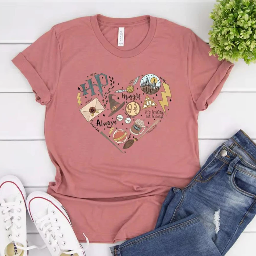 HP Magic Movie Inspired Shirt Wizard School Home Castle T-Shirt 9 3/4 Always Wizarding World Tees Matching Universal Trip Tshirt - Image 10