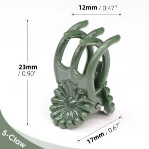 10-200PCS Plastic Plant Support Clips Orchid Stem Clip for Vine Support Vegetable Flower Tied Bundle Branch Clamping Garden Tool