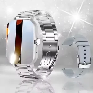 2025 Smart Watch 2.01‘’ Full Touch Amoled BT Call Sport Waterproof Watches Heart Rate Blood Pressure SmartWatch for Men Women