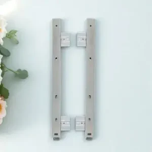 1 Pair Heavy-Duty Keyboard Tray Slide-Out Stand For Office Computer Desk With Adjustable Rails Slides Smooth