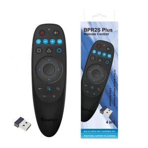 BOXPUT BPR2S Air Mouse Voice Remote Control TvBox Controller Gyroscope IR learning bt Remote Control For Android Set Top Box