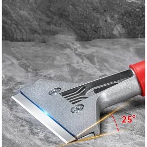 Portable Aluminum Alloy Cleaning Shovel Knife Wallpaper Paint Tiles Flooring Scraper Remover With SK-5 Blade Home Cleaning Tools