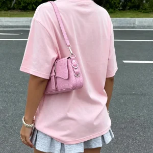 Y2K Woman 100% Cotton T Shirts Solid Color Casual T-Shirt O-Neck Summer Tops For Women Fashion Oversized Female Sportswear