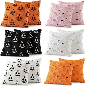 1PCS Halloween Pillow Covers Autumn Thanksgiving Harvest Decorative Cushion Covers for Couch Sofa Bed Porch Living Room 