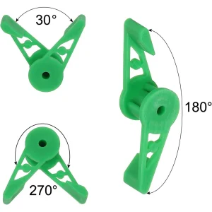 Plant Branches Bender Training Clips Garden Stem Trainer Clips 360 Degree Adjustable Planter Holder for Low Stress Training Tool