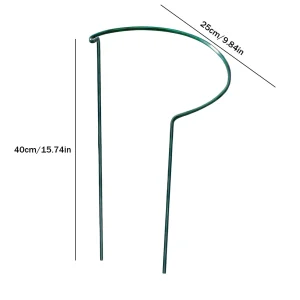 6pcs Plant Support Stake Metal Ring Cage for Vegetable Growing Adjustable Stand Support For Flowers Plants Home Gardening Tools