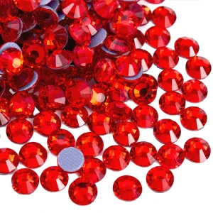 BOBOHOO Multi-color SS6-SS30 Glass Crystal Hot Fix Rhinestones Flatback Iron On Stone For DIY Nail Art Fabric Clothes Decoration