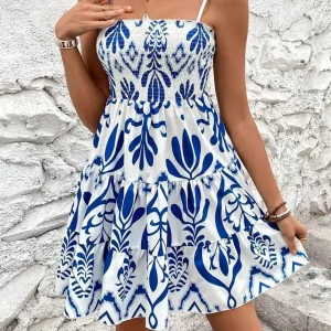 Pure desire sweet white strapless dress for women, summer spicy girl waist-fitting fishbone princess puff skirt short dress.