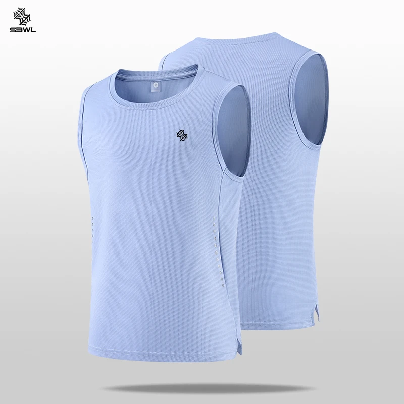 SBWL High-quality sleeveless sports T-shirts for men and women, quick-drying outdoor sports vests