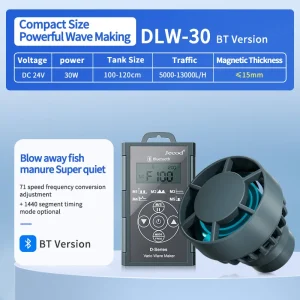 Jebao Jecod DLW Series Aquarium Smart Wave Maker Flow Pump with WiFi LCD Controller for Fish Tank