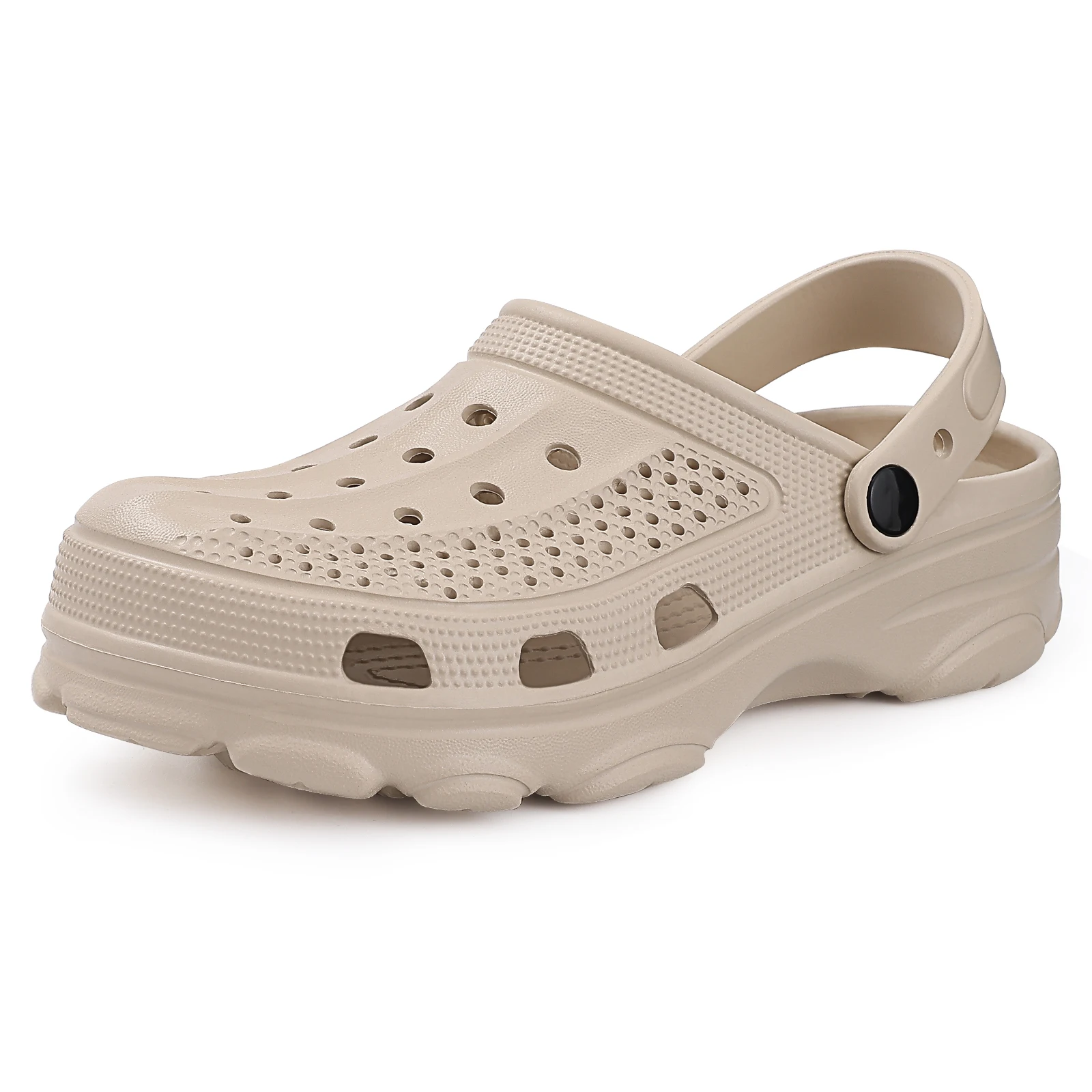 Kidmi Fashion Men Clogs Slippers Summer Clogs Slippers Outdoor Breathable Beach Slippers Soft Men Garden Slippers Home Sandals - الصورة 9