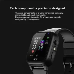 Lenovo Smart Watch Kids GPS WIFI Video Call SOS APP Download Child Smartwatch Camera Monitor Tracker Location 2G Phone Watch