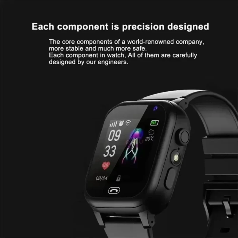 Lenovo Smart Watch Kids GPS WIFI Video Call SOS APP Download Child Smartwatch Camera Monitor Tracker Location 2G Phone Watch - Image 5