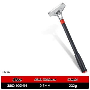 Portable Aluminum Alloy Cleaning Shovel Knife Wallpaper Paint Tiles Flooring Scraper Remover With SK-5 Blade Home Cleaning Tools