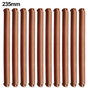 10pcs Draw Rail Plastic Drawer Slides 180/235/298mm Draw Runners Replacement Wardrobe Guide Rail Furniture Hardware