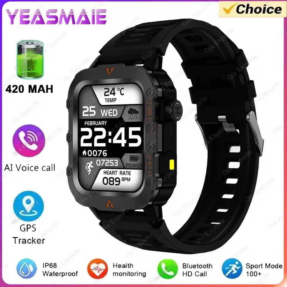 SmartWatch Men Militray Outdoor Sport GPS Fitness Tracker Heart Rate Smart Watch Waterproof New - Image 9